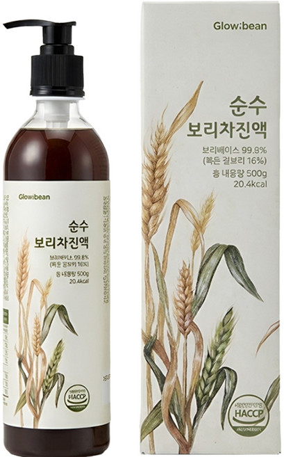 글로우빈 순수 보리차 진액, 500g, 1개