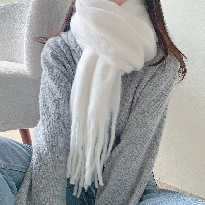 깨비다 롱 무지 대왕 머플러