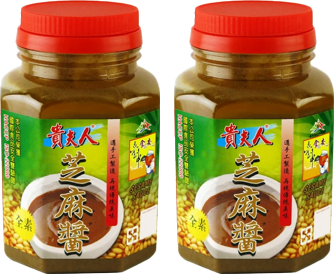 Ladyship 貴夫人 特級芝麻醬, 520g, 2罐