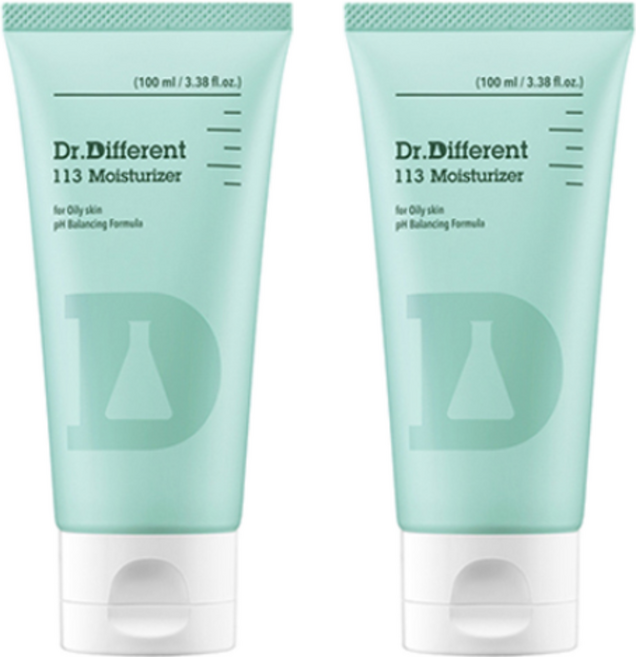 닥터디퍼런트 113 모이스처라이저 로션, 100ml, 2개