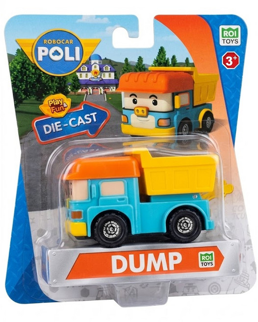 ROI TOYS POLI 波力救援小英雄 合金車, 唐普 多色, 1個