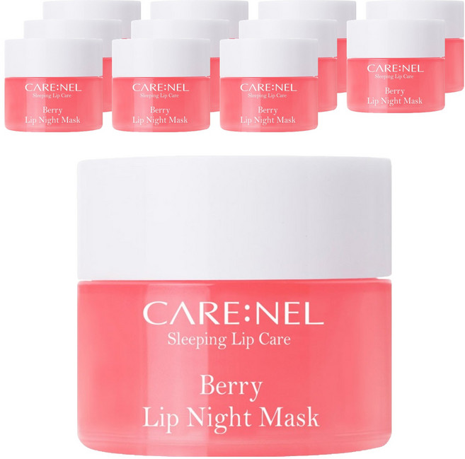 까레넬 베리 립 나이트 마스크 5g, 1개입, 12개