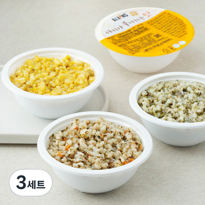 엘빈즈 클래식 이유식 완료기(만13개월 이상) 한우 세트, 3세트