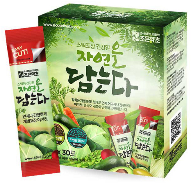 조은약초 자연을 담는다 프리미엄 누에환 스틱, 1개, 90g