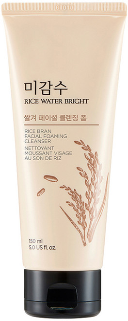 더페이스샵 미감수 브라이트 쌀겨 클렌징 폼, 1개, 150ml