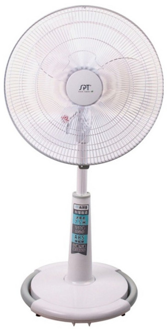 尚朋堂 3片 立扇 電風扇 白色 3段風速 45度擺頭 全銅馬達 18" SF-1918P