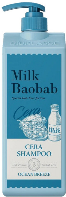 밀크바오밥 세라 샴푸 오션브리즈향, 1.2L, 1개