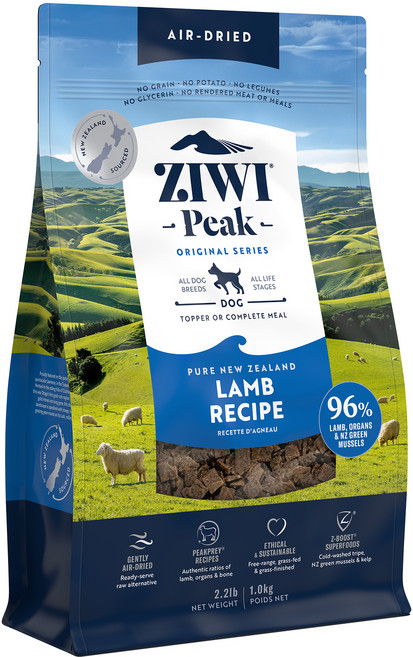 지위픽 전연령 에어드라이 독 건조사료, 양, 1kg, 1개