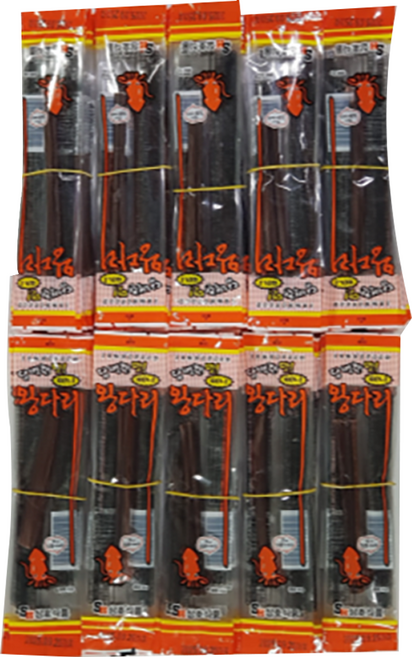 미니 왕다리 조미오징어, 4g, 100개