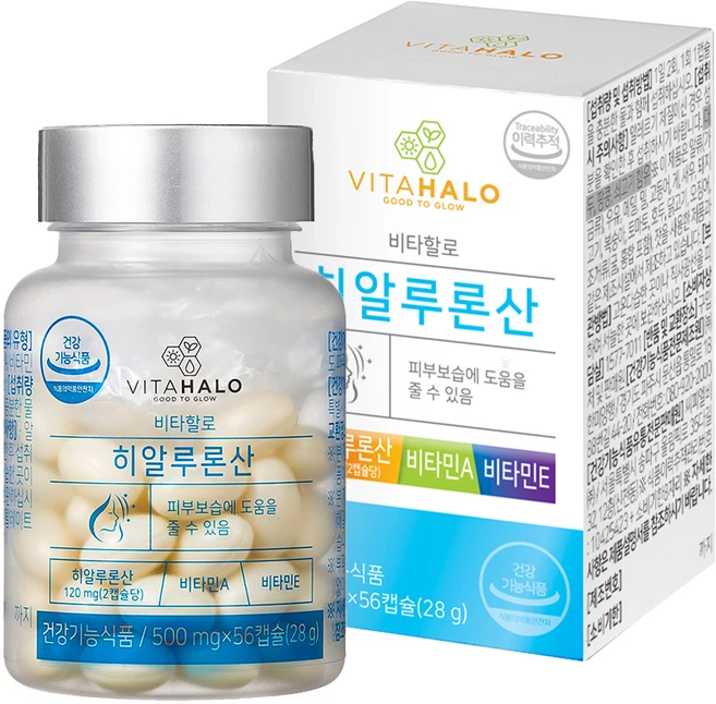 비타할로 히알루론산, 56정, 1개 - 쿠팡