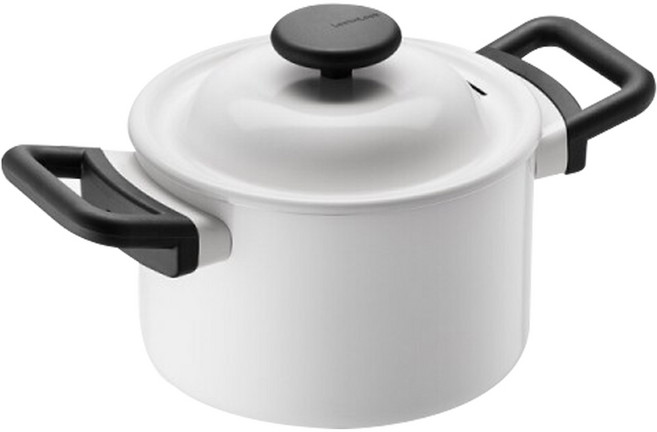 락앤락 인덕션 데꼬르 양수냄비, 18cm, 크림아이보리, 1개