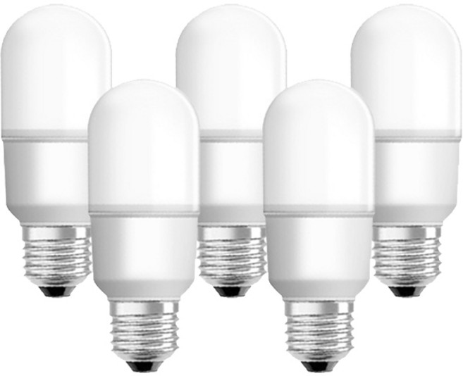 오스람 안정기내장형 LED 전구 12W, 주광색, 5개