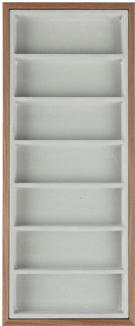 제이앤씨 안경 진열대 우드 7칸, 혼합색상, 1개