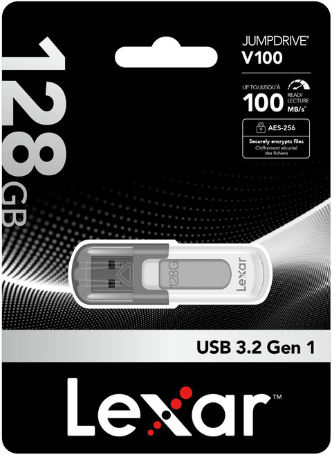 렉사 V100 USB 3.2 Gen 1 메모리, 128GB