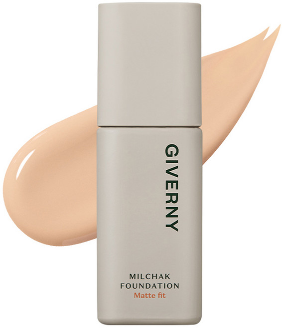 지베르니 밀착 매트핏 파운데이션 30ml, 1개, 21NW 라이트 베이지