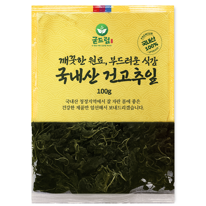 굳드림 건고추잎, 1개, 100g