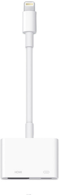 Apple 정품 라이트닝 디지털 AV 어댑터, MW2P3FE/A, 1개