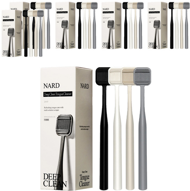 나드 딥 클린 혀 클리너, 18.2g, 72개
