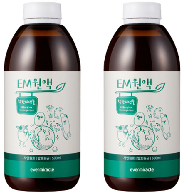 에버미라클 EM원액, 500ml, 2개