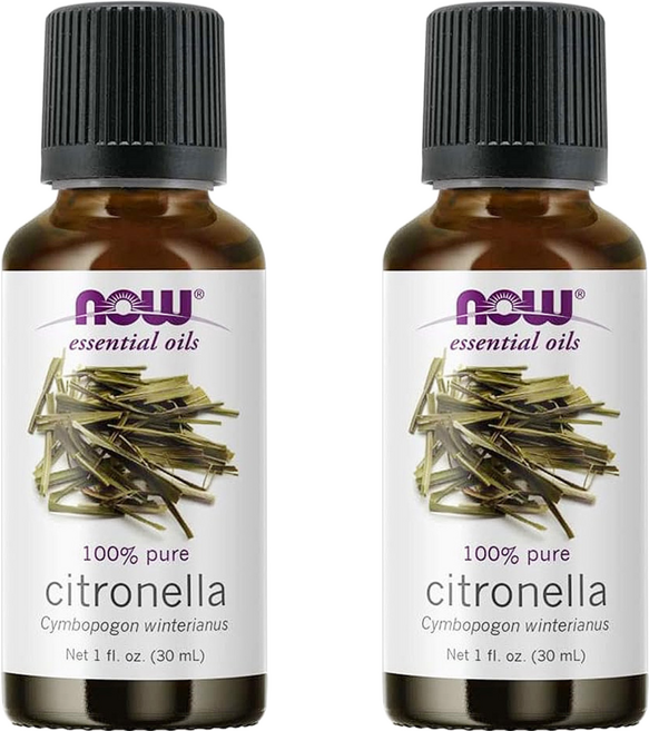 NOW Foods 純精油, 香茅, 30ml, 2瓶