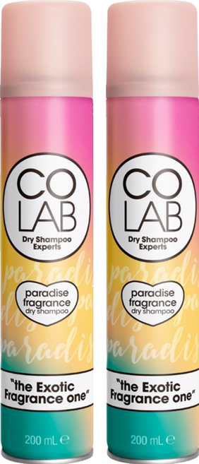 코랩 퍼퓸 드라이샴푸 파라다이스향, 200ml, 2개