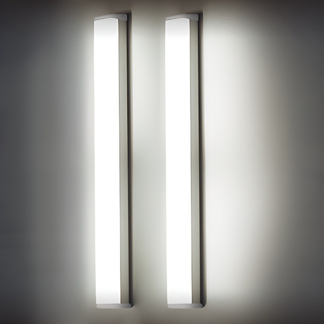 레나에너지 충전식 무선 LED 직부등 50cm, 쿨화이트, 2개