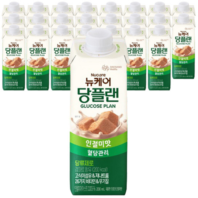 Nucare 糖平 綠豆沙口味 營養配方, 200ml, 24個