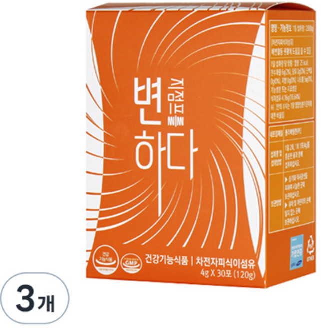 변지점프를 하다 건강기능식품, 3개, 120g