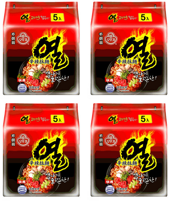 OTOKI 不倒翁 辛辣拉麵 120g, 20包