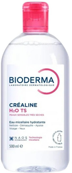 BIODERMA 舒敏TS高效潔膚液, 500ml, 1瓶