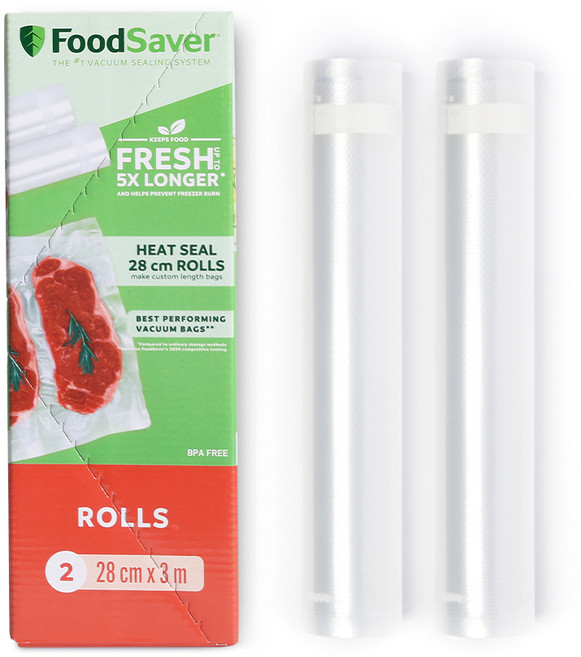 푸드세이버 진공 밀봉롤 28cm 2p, FSFSBF0626-071, 1개