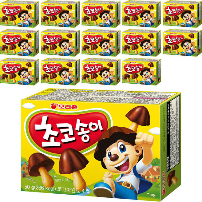 초코송이, 50g, 15개