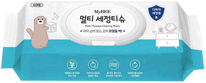 마이비 멀티 세정티슈, 1개