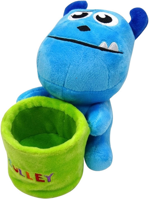 MONSTERS INC. 怪獸電力公司 毛怪毛絨置物桶 17.5 x 11 x 12.5cm, 藍色 + 綠色, 1個