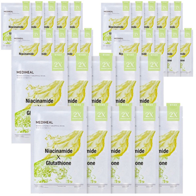 메디힐 더마 시너지 랩핑 마스크 잡티결광, 10개입, 3개