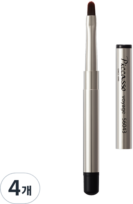 피카소 포터블 립브러쉬 Voyage 56043, 혼합 색상, 4개