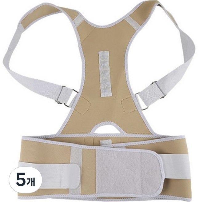 나음다름 바른자세 밴드 스킨 40~55kg, 5개