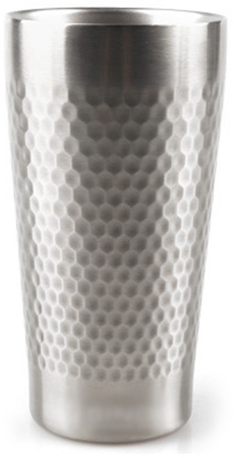 제우스 이중 스테인레스 텀블러 벌집 무늬, 450ml, 1개