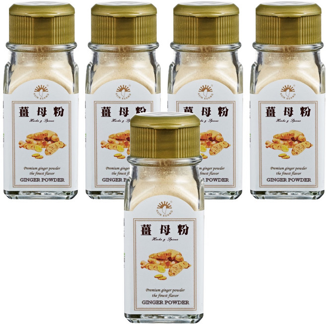 新光洋菜 薑母粉, 30g, 5瓶