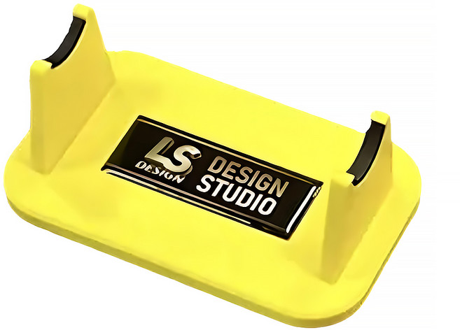 LS DESIGN 強力磁吸架竿器 釣蝦配件, 黃色