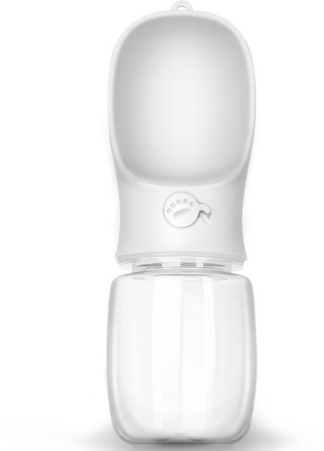 탐사 강아지 물통, 화이트, 1개