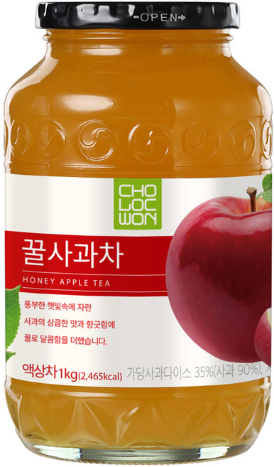 초록원 꿀사과차, 1kg, 1개, 1개입