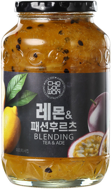초록원 레몬 앤 패션후르츠 액상차, 1kg, 1개입, 1개
