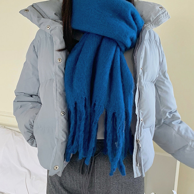 깨비다 롱 무지 대왕 머플러