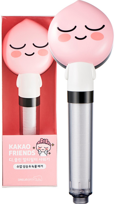 대림바스 카카오프렌즈 필터 샤워기, 1개, 핑크