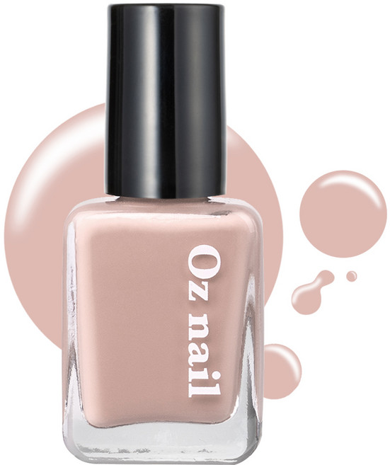 오즈네일 샤인 무드 네일 컬러 매니큐어, 쉬크베이지, 8ml, 1개