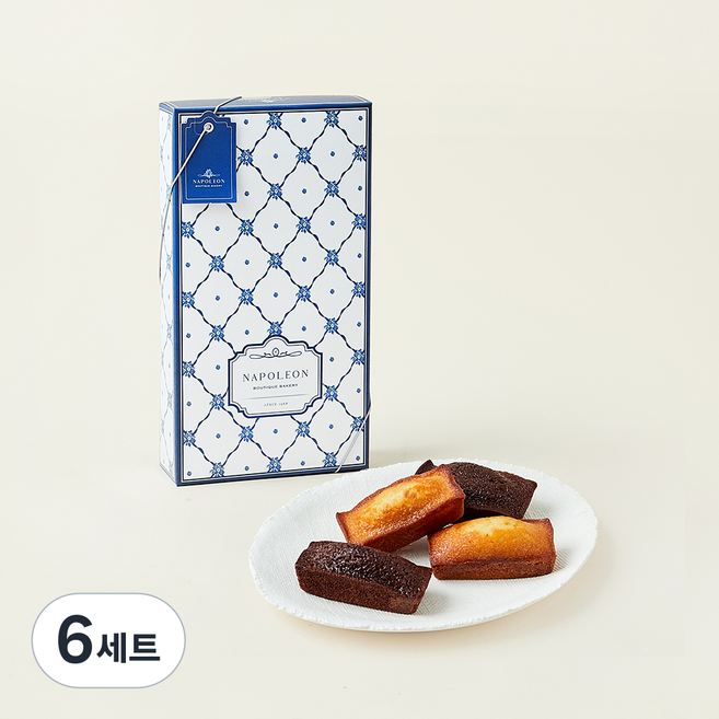 나폴레옹베이커리 휘낭시에, 40g, 6개입, 6세트