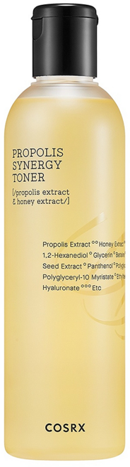 COSRX 全效蜂膠亮顏化妝水 無油清爽配方 迅速吸收 讓肌膚保持舒適, 280ml, 1瓶