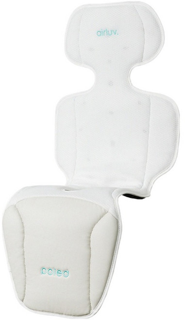 poled AIRLUV4 Lollipop 智能風扇涼感墊, 奶霜白, 1個