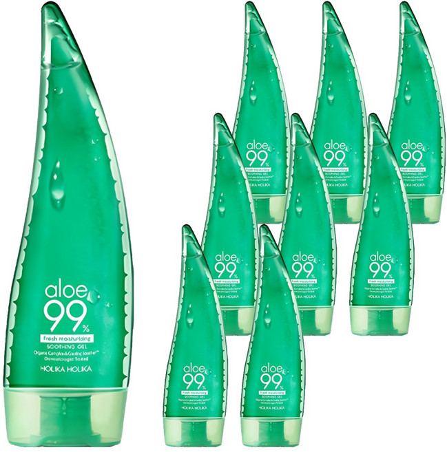 홀리카홀리카 알로에 99% 수딩 젤, 250ml, 9개